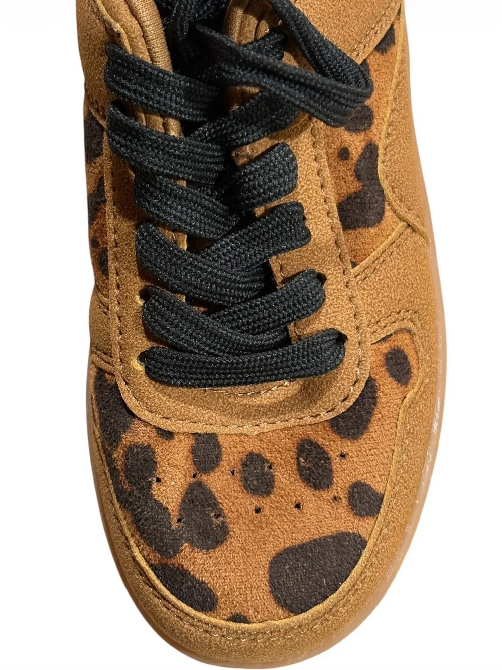 BRAND NEW Leopard Print Suede Sneaker